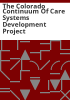 The_Colorado_Continuum_of_Care_Systems_Development_Project