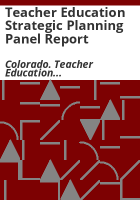 Teacher_Education_Strategic_Planning_Panel_report