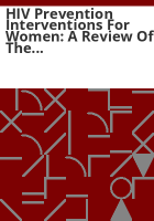HIV_prevention_interventions_for_women