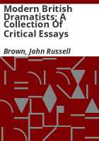 Modern_British_dramatists__a_collection_of_critical_essays
