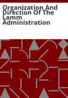 Organization_and_direction_of_the_Lamm_administration