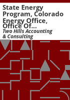 State_Energy_Program__Colorado_Energy_Office__Office_of_the_Governor