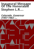 Inaugural_message_of_the_Honorable_Stephen_L_R__McNichols__Governor_of_Colorado_delivered_to_the_forty-second_General_Assembly_of_the_state_of_Colorado