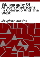 Bibliography_of_African_Americans_in_Colorado_and_the_West