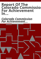 Report_of_the_Colorado_Commission_for_Achievement_in_Education