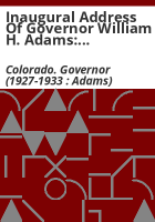 Inaugural_address_of_Governor_William_H__Adams