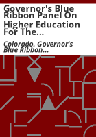 Governor_s_Blue_Ribbon_Panel_on_Higher_Education_for_the_21st_Century