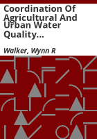 Coordination_of_agricultural_and_urban_water_quality_management_in_the_Utah_Lake_drainage_area